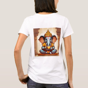 Camiseta Gracia Divina del Señor Ganesha Bendice Tu Camiset