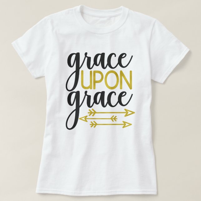 Camiseta Gracia en gracia (Diseño del anverso)