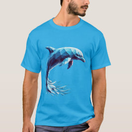 Camiseta Gracia geométrica oceánica