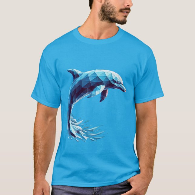 Camiseta Gracia geométrica oceánica (Anverso)