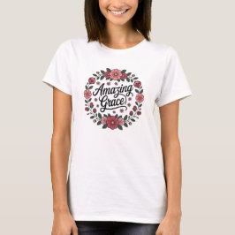 Camiseta Gracia Increíble Fe Esperanza Inspiración