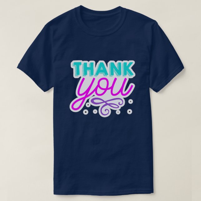 Camiseta Gracias 1 (Diseño del anverso)