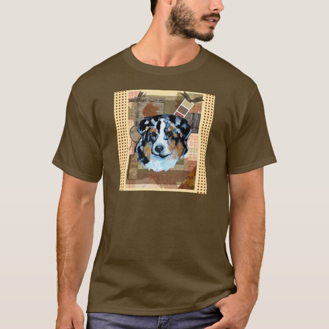 CAMISETA GRACIAS A AUSTRALIAN SHEPHERD (Anverso)