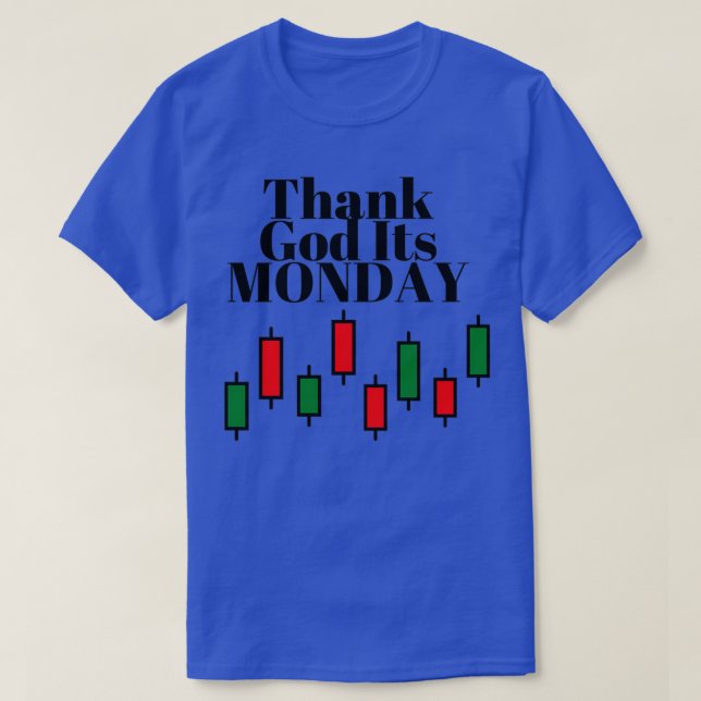 Camiseta Gracias a Dios es lunes (Diseño del anverso)
