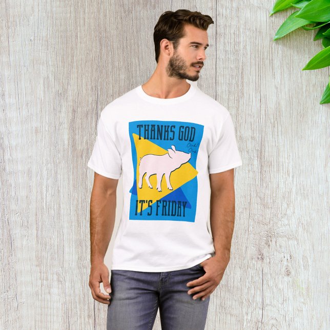 Camiseta Gracias a Dios por su viernes (Subido por el creador)