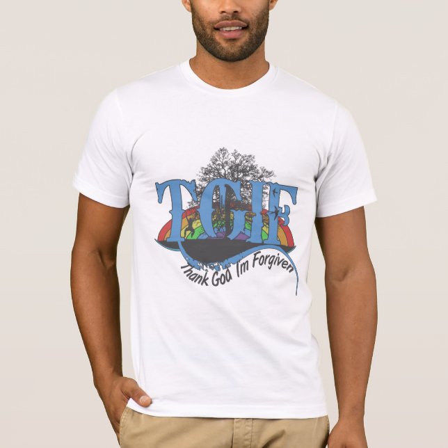Camiseta Gracias a Dios que me perdonan los GIF (Anverso)