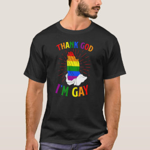 Camiseta Gracias a Dios que soy Gay Lgbtq Iglesia del Orgul