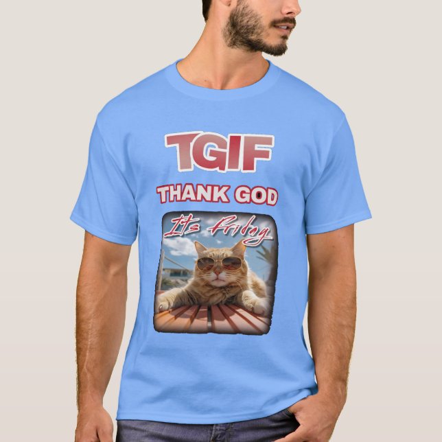 CAMISETA GRACIAS A DIOS SU VIERNES (Anverso)