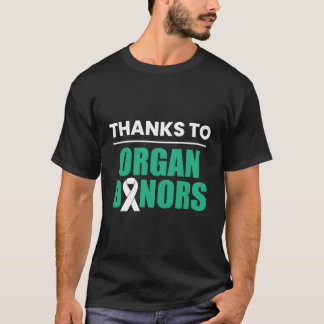 Camiseta Gracias A Donantes De Órganos Donantes De Órganos