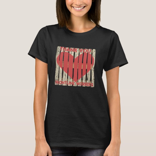 Camiseta Gracias a Esencial Workers Apreciation Frontline (Anverso)