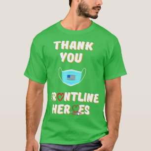 CAMISETA GRACIAS A LA BANDERA ESTADOUNIDENSE FRONTLINE HERO