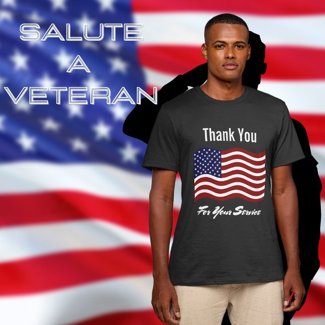 Camiseta Gracias a los negros de veterano de la bandera est (Subido por el creador)