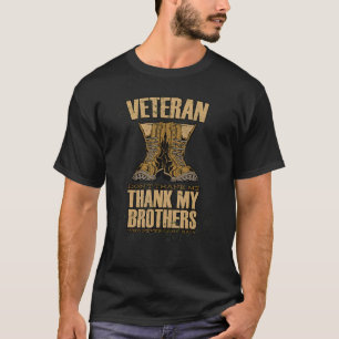 Camiseta Gracias A Mis Hermanos Que Nunca Regresaron Felice