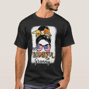 Camiseta Gracias a una abuela agradecida que golpeó a mamá 
