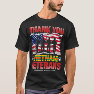 Camiseta Gracias a Vietnam Veterans Day Patriotic