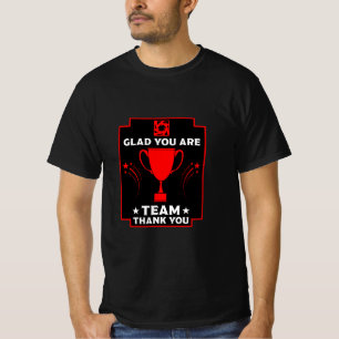 Camiseta Gracias al equipo corporativo