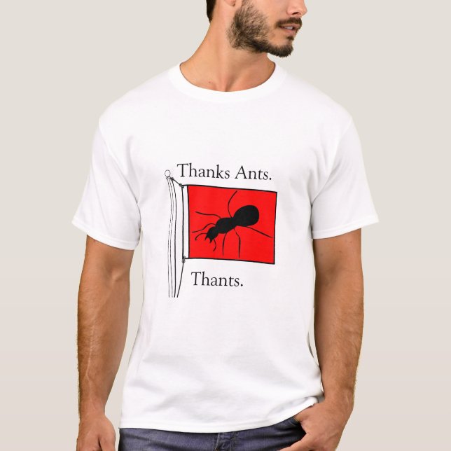 Camiseta Gracias Ants. Thants. (Anverso)
