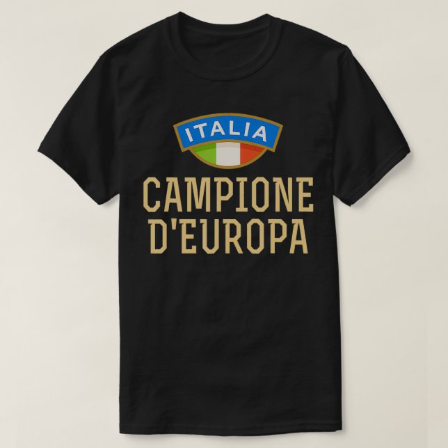 Camiseta Gracias Azzuri - Campeón Europeo de Italia 2020 - (Diseño del anverso)