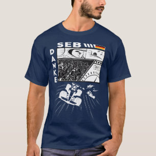 Camiseta Gracias Bandera Alemana Carreras F1 Danke Seb