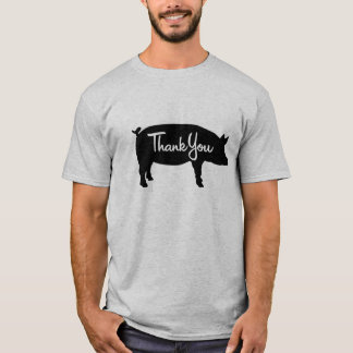 Camiseta Gracias cerdo
