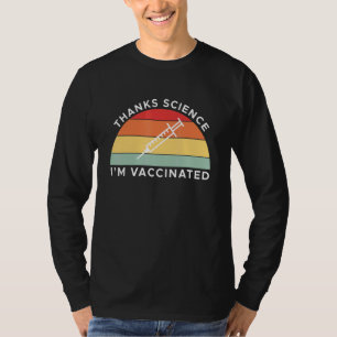 Camiseta Gracias Ciencia Estoy Vacunada