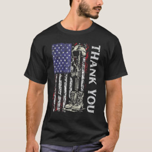 Camiseta Gracias Día Conmemorativo De Los Camisas Patriótic
