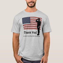 Camiseta Gracias! Día de los Veteranos Todos Los Días Vivim