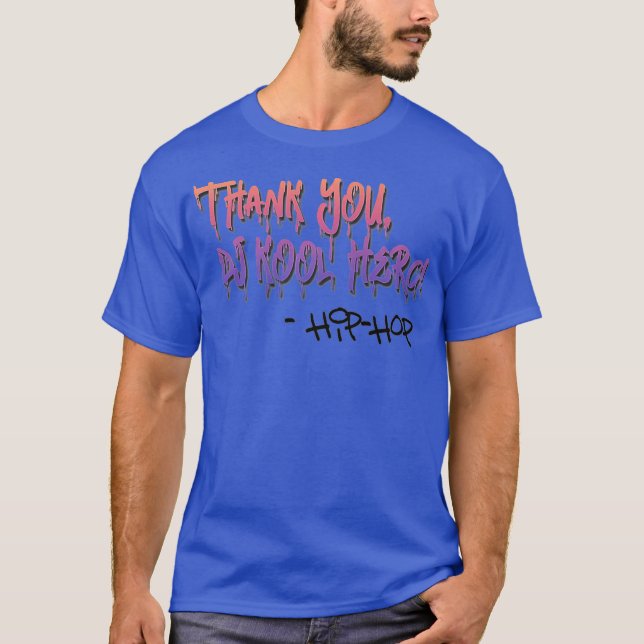 Camiseta Gracias DJ Kool Herc Premium (Anverso)