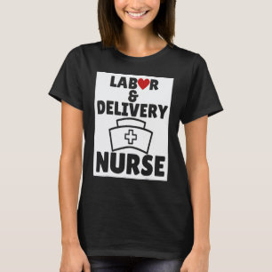 Camiseta Gracias enfermera de Labor y Parto Enfermera L&D b