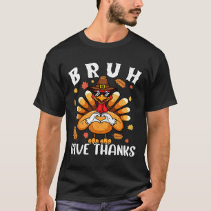 Camiseta Gracias hermano Gracioso Día de Acción de Gracias