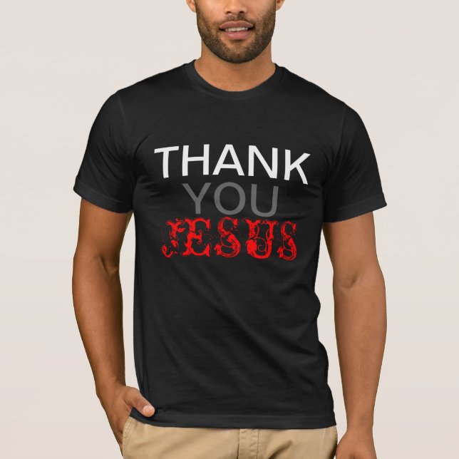 CAMISETA GRACIAS JESÚS (Anverso)