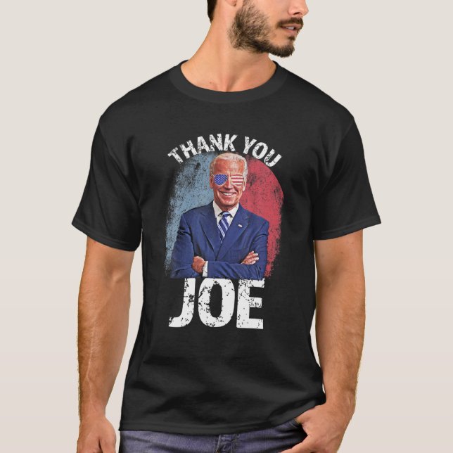 Camiseta Gracias Joe Biden Harris Retro 4 De Julio De Presi (Anverso)