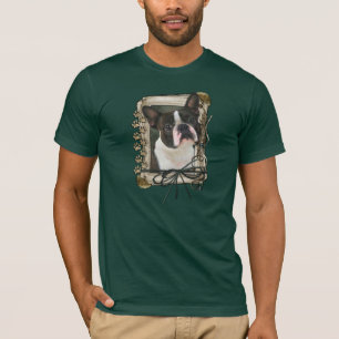 Camiseta Gracias - las patas de piedra - Boston Terrier