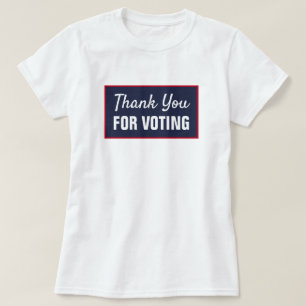 Camiseta Gracias no partidarios por votar
