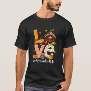 Camiseta Gracias por amar al contable gracioso leopardo de 
