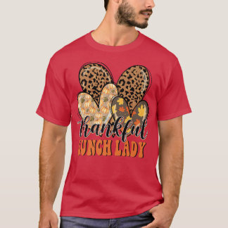 Camiseta Gracias por el almuerzo de gracias Lady Cheetah He