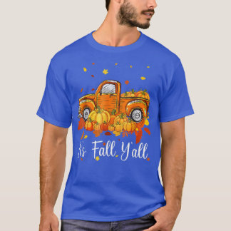 Camiseta Gracias por el camión de calabaza de otoño en Hall