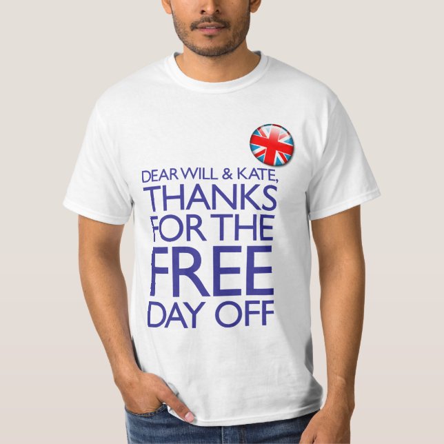Camiseta Gracias Por El Día Libre (Anverso)