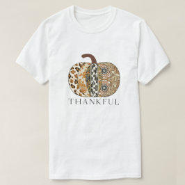 CAMISETA GRACIAS POR LA CABEZA DE CAÍDA DE PUMPKIN