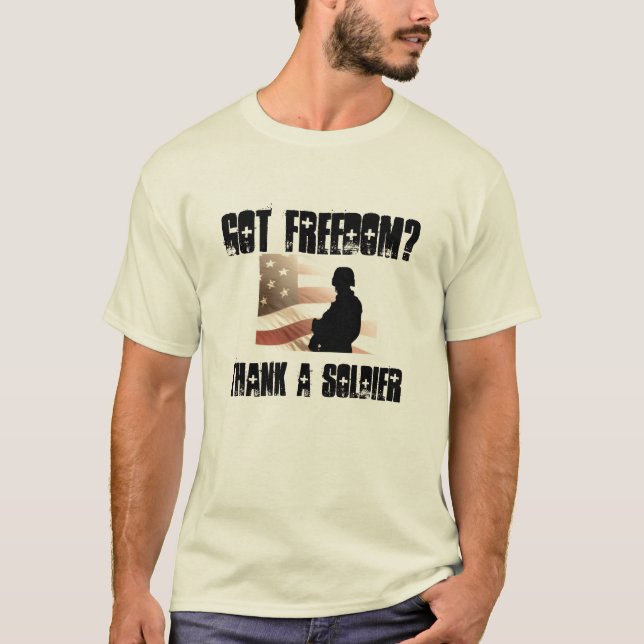 Camiseta Gracias por la libertad (Anverso)