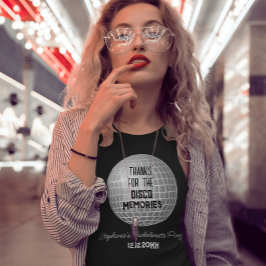 Camiseta Gracias Por Los Recuerdos De Disco Despedida De So