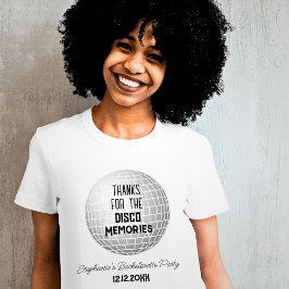 Camiseta Gracias Por Los Recuerdos Del Disco Fiesta De Solt