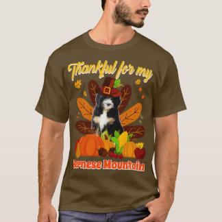 Camiseta Gracias por mi perro de montaña Bernese