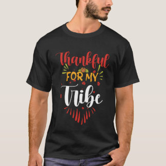 Camiseta Gracias por mi tribu _ Acción de Gracias
