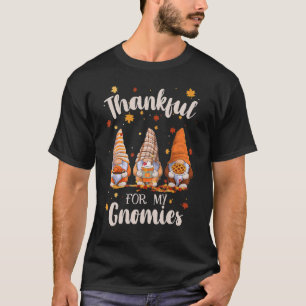 Camiseta Gracias por mis gnomies de acción de gracias nómad