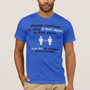 Camiseta Gracias Por Practicar La Distancia Social