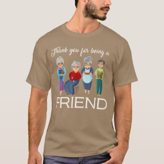 Camiseta Gracias por ser una amiga Mujeres hanksgiving para