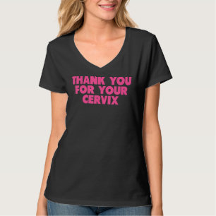 Camiseta Gracias por tu divertido humor adulto de Cervix