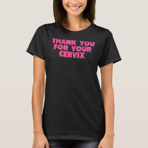 Camiseta Gracias por tu divertido humor adulto de Cervix