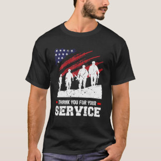 Camiseta Gracias por tu servicio Libertad, Vetera de Padre